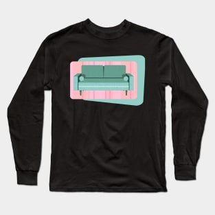 Mid Century Mod - Mod Furniture Design -- Sofa Long Sleeve T-Shirt